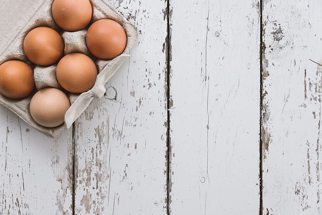 Uova ricche di aminoacidi essenziali.